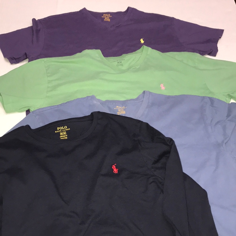 Ralph Lauren Polo Sz M T-shirt Long Sleeve Pony